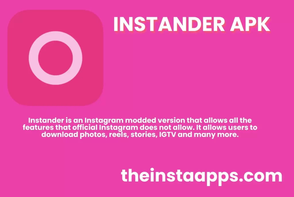 what is instander app